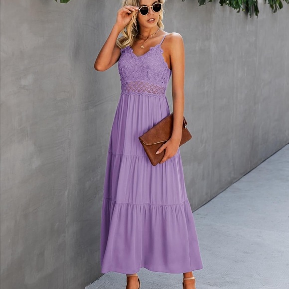 NWT Dokuritu beach lace maxi dress SZ Small - Picture 2 of 9